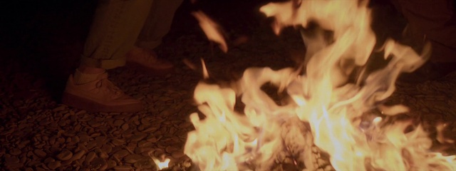 Video Reference: Fire, Wood, Flame, Gas, Heat, Bonfire, Event, Tints and shades, Natural material, Darkness