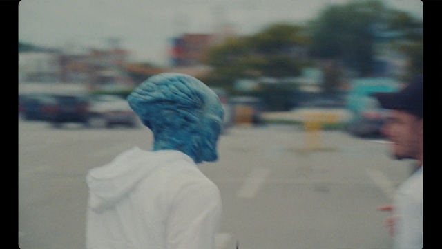 Video Reference: Daytime, Street fashion, Sky, Travel, Asphalt, Road, Electric blue, Fun, Sitting, Landscape