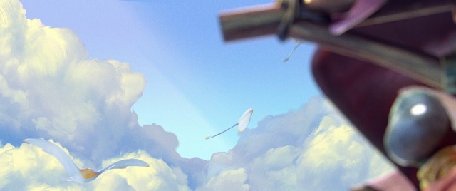 Video Reference: Cloud, Sky, Air travel, Wing, Cumulus, Wind, Electric blue, Meteorological phenomenon, Landscape, Air sports