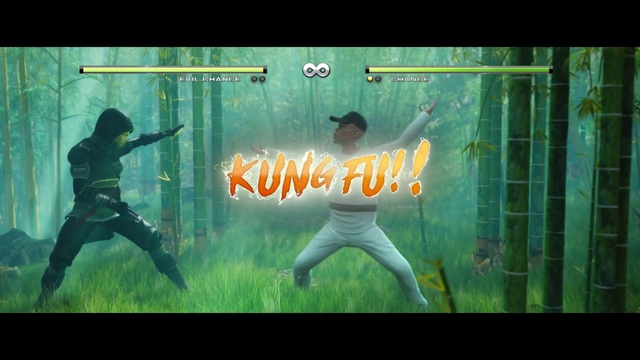 Video Reference: Organism, Font, Grass, Screenshot, Fictional character, Display device, Player, Shooter game, Video game software, People in nature