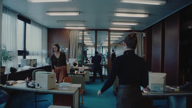 Video Reference: Table, Furniture, Building, Desk, Chair, Computer monitor, Event, Engineering, Job, Peripheral