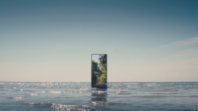 Video Reference: Water, Sky, Liquid, Water resources, Azure, Fluid, Coastal and oceanic landforms, Tree, Rectangle, Horizon
