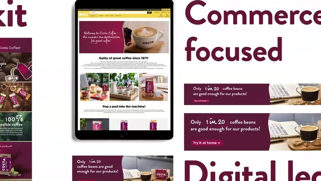 Video Reference: Product, Recipe, Font, Screenshot, Material property, Coffee, Food, Tableware, Web page, Advertising