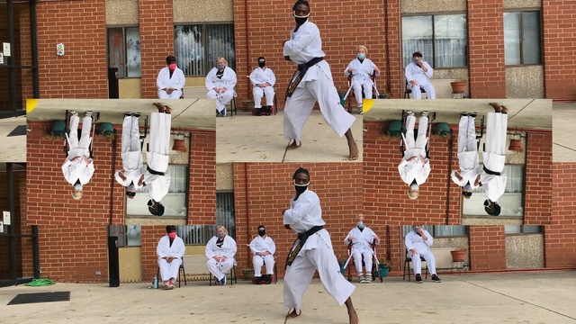 Video Reference: Photograph, White, World, Green, Window, Human, Sports uniform, Mammal, Martial arts uniform, Sports