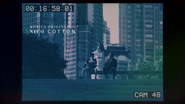 Video Reference: Building, Skyscraper, Font, Tower block, City, Electric blue, Display device, Multimedia, Screenshot, Movie