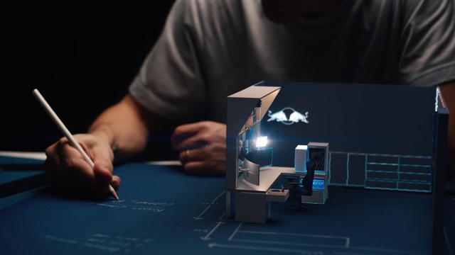 Video Reference: Table, Sleeve, Gadget, Engineering, T-shirt, Electronic device, Technology, Space, Automotive design, Artist