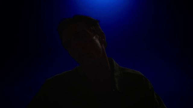 Video Reference: Cloud, Sky, Human body, Sculpture, Neck, Statue, Art, Tints and shades, Electric blue, Monument