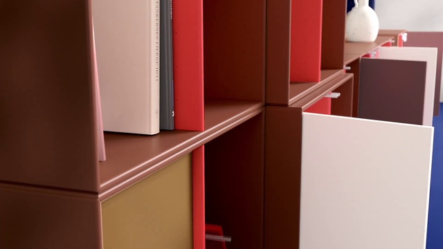 Video Reference: Wood, Pink, Shelving, Material property, Magenta, Fixture, Rectangle, Pattern, Room, Flooring