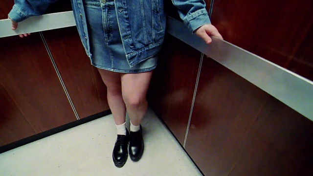 Video Reference: Clothing, Footwear, Joint, Jeans, Outerwear, Shorts, Shoe, Leg, White, Black