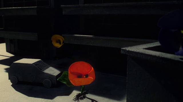 Video Reference: Table, Black, Couch, Automotive design, Grey, Asphalt, Art, Eyewear, Wood, Tints and shades