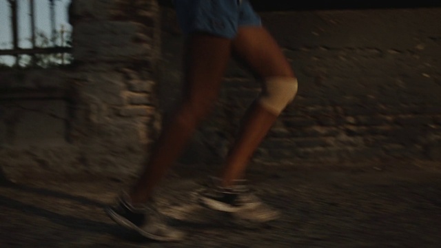 Video Reference: Shorts, Flash photography, Wood, Thigh, Knee, Grass, Human leg, Landscape, Darkness, Flooring