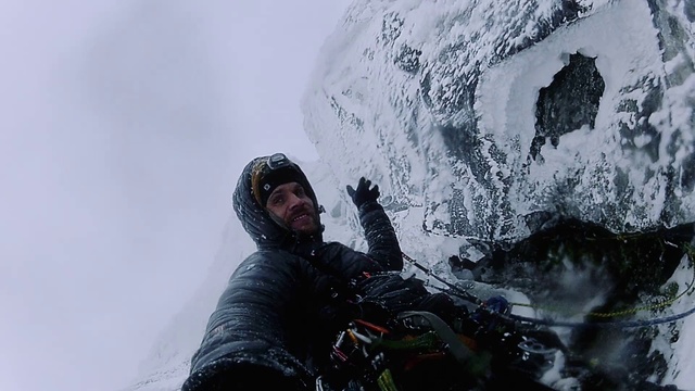 Video Reference: Glove, Recreation, Sky, Freezing, Geological phenomenon, Mountain range, Ice cap, Personal protective equipment, Glacial landform, Slope