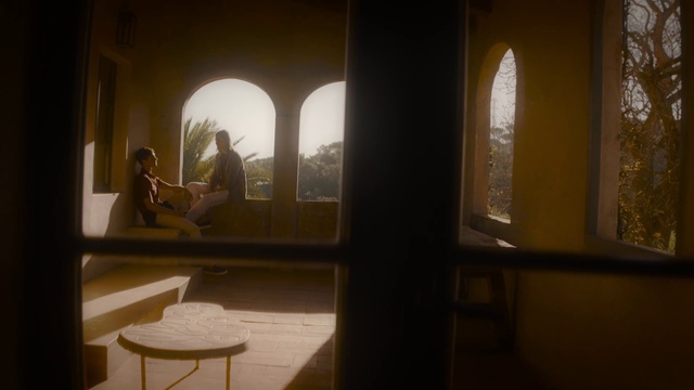 Video Reference: Window, Table, Wood, Building, Tints and shades, Glass, Shade, House, Door, Darkness