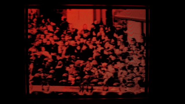 Video Reference: Picture frame, Rectangle, Wood, Art, Font, Tints and shades, Pattern, Magenta, Visual arts, Event