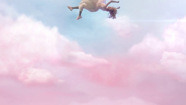 Video Reference: Cloud, Sky, Pink, Happy, Wing, Cumulus, Art, People in nature, Leisure, Seabird