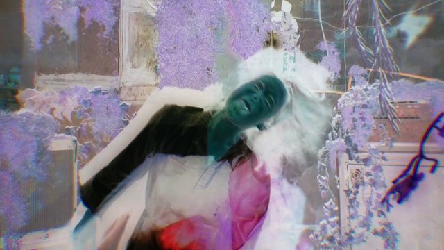 Video Reference: Purple, Textile, Pink, Fashion design, Art, Event, Magenta, Feather, Winter, Cg artwork