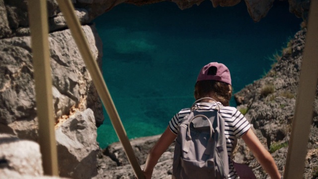 Video Reference: Water, Hat, Shorts, Sunglasses, Travel, Watercourse, Sun hat, Leisure, Luggage and bags, Lake