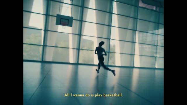 Video Reference: Azure, Rectangle, Flooring, Glass, Tints and shades, Symmetry, Art, Electric blue, Transparent material, Display device