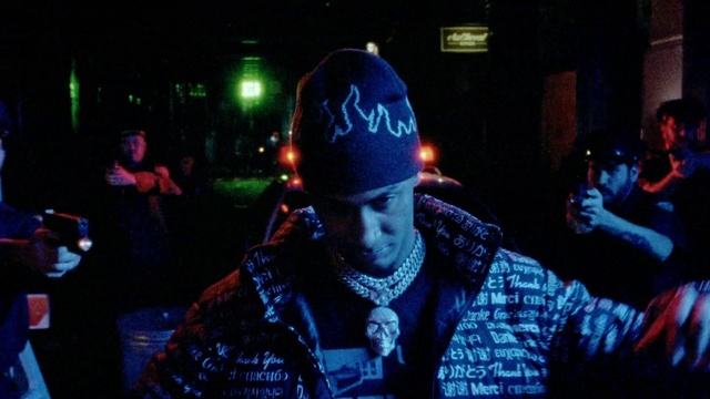 Video Reference: Purple, Cap, Entertainment, Music, Performing arts, Magenta, Baseball cap, Electric blue, Event, Fun