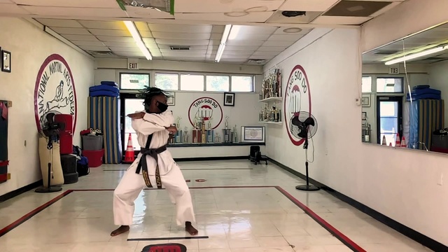 Video Reference: Fixture, Flooring, Sports, Physical fitness, Contact sport, Event, Machine, Sports uniform, Sport venue, Ceiling