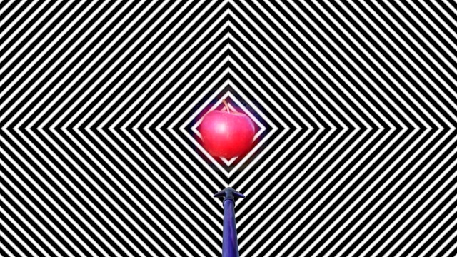 Video Reference: Lighting, Line, Font, Magenta, Symmetry, Pattern, Electric blue, Tints and shades, Event, Circle