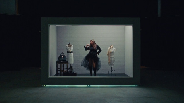 Video Reference: Dress, Art, Entertainment, Performing arts, Fashion design, Event, Choreography, Display device, Visual arts, Performance art