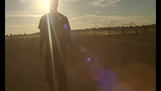 Video Reference: Cloud, Sky, Atmosphere, Flash photography, Sunlight, Gesture, People in nature, Happy, Dusk, Grass