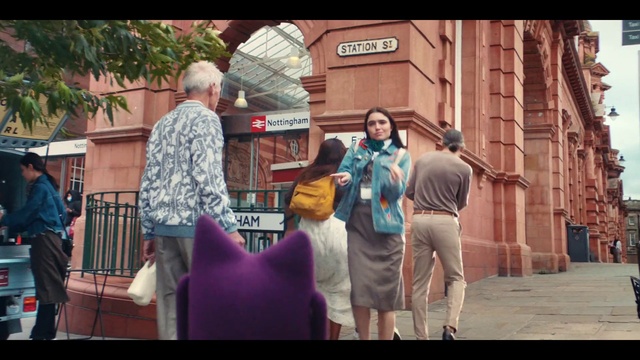 Video Reference: Pink, Travel, Leisure, Entertainment, Fun, Event, Recreation, Magenta, Pedestrian, Luggage and bags