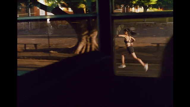 Video Reference: Flash photography, Tree, Plant, Window, Yellow, Shade, Asphalt, Road surface, Recreation, Grass