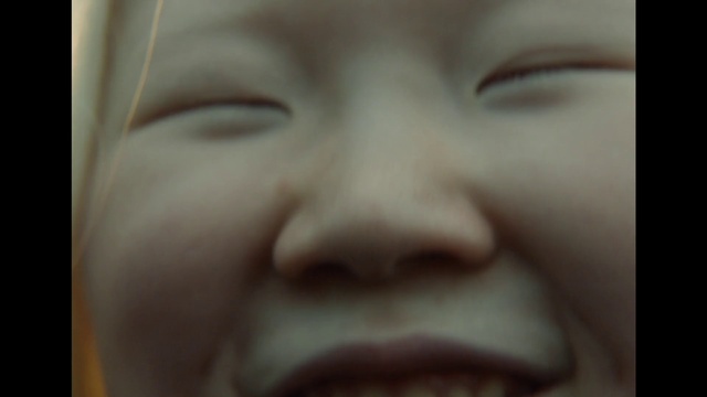 Video Reference: Nose, Cheek, Lip, Eyelash, Human body, Jaw, Gesture, Ear, Baby, No expression