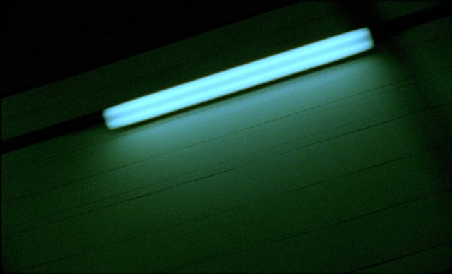 Video Reference: Fluorescent lamp, Electricity, Rectangle, Tints and shades, Gas, Font, Electric blue, Neon, Ceiling, Pattern