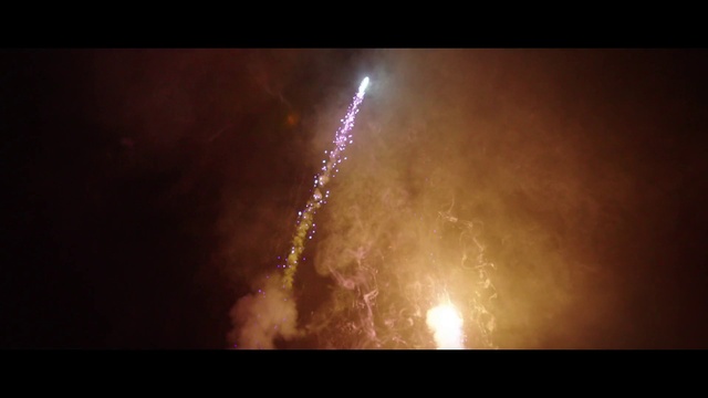Video Reference: Fireworks, Pollution, Fire, Celebrating, Gas, Heat, Midnight, Event, Space, Holiday