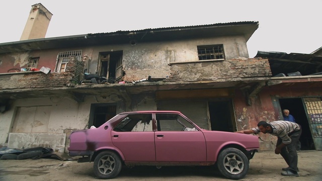 Video Reference: Tire, Wheel, Car, Vehicle, Hood, Window, Motor vehicle, Automotive design, Sky, Automotive exterior