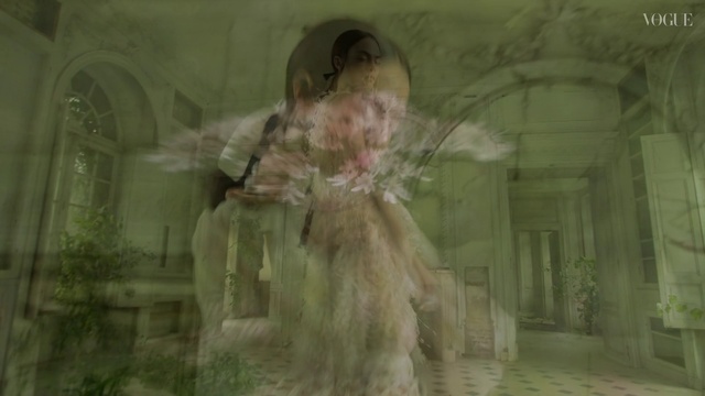 Video Reference: Dress, Textile, Plant, Art, Painting, Cg artwork, Paint, Vintage clothing, Event, Visual arts