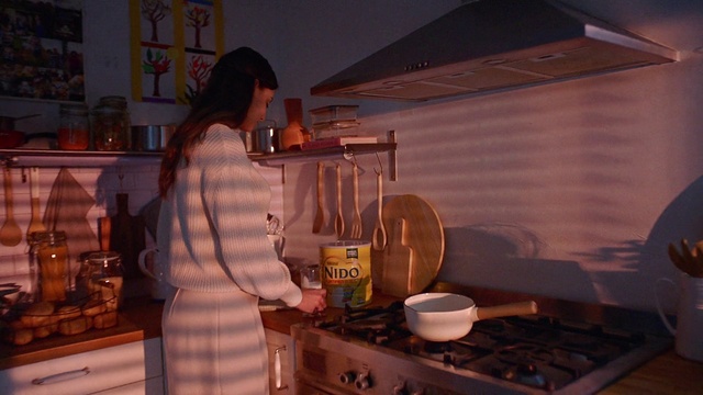 Video Reference: Orange, Kitchen, Gas, Cooking, Science, Barware, Space, Fashion design, Fun, Event