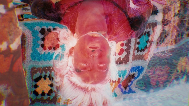 Video Reference: Textile, Pink, Art, Fawn, Paint, Snout, Magenta, Close-up, Visual arts, Recreation