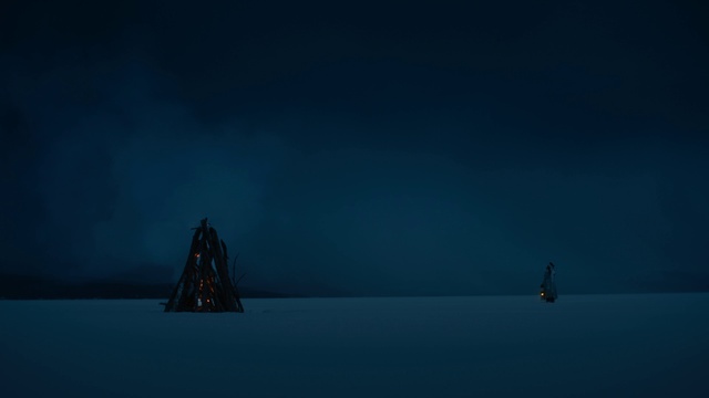 Video Reference: Sky, Water, Triangle, Snow, Horizon, Pyramid, Freezing, Landscape, Calm, Ice cap