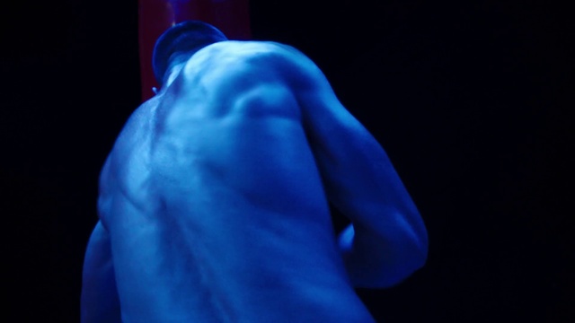 Video Reference: Hand, Eye, Gesture, Entertainment, Gas, Trunk, Electric blue, Elbow, Art, Human leg