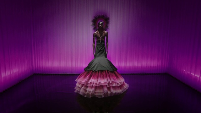 Video Reference: Purple, Flash photography, Violet, Art, Pink, Fashion design, Entertainment, Performing arts, Dance, Magenta