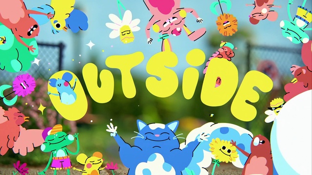 Video Reference: Vertebrate, Product, Green, Nature, Natural environment, Cartoon, Font, Organism, Yellow, Line