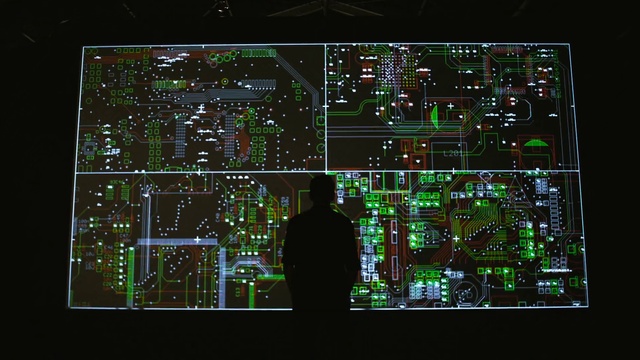 Video Reference: Rectangle, Font, Line, Urban design, Art, Display device, Electricity, Technology, Space, Electronic device