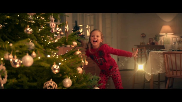 Video Reference: Christmas tree, Light, Smile, Plant, Lighting, Christmas ornament, Flash photography, Happy, Lamp, Ornament