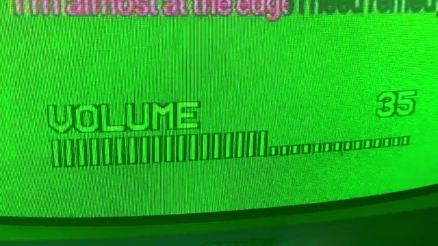 Video Reference: Green, Rectangle, Font, Magenta, Pattern, Electric blue, Display device, Signage, Graphics, Visual effect lighting