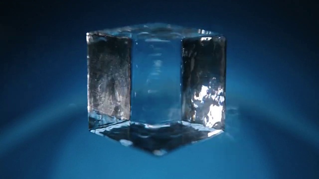 Video Reference: Ice cube, Liquid, Water, Fluid, Rectangle, Melting, Drinkware, Electric blue, Jewellery, Glass