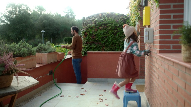 Video Reference: Shorts, Plant, Sky, Recreation, Wood, Tree, Leisure, Roof, Fun, T-shirt