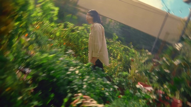 Video Reference: Plant, Flower, Grass, Shrub, Groundcover, Leisure, Tints and shades, Landscape, Grass family, Art