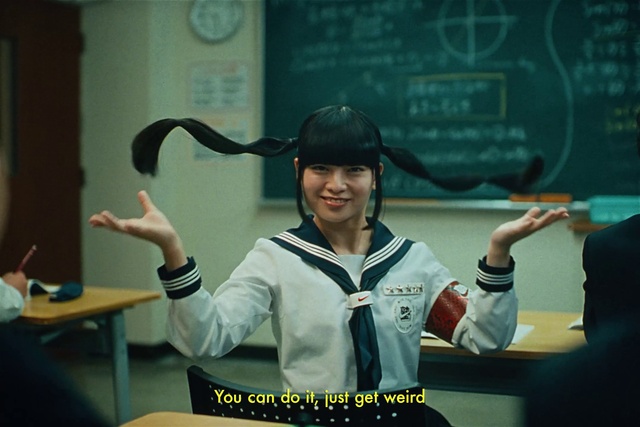Video Reference: Smile, Arm, Gesture, Headgear, Clock, Event, T-shirt, Recreation, Fun, Science
