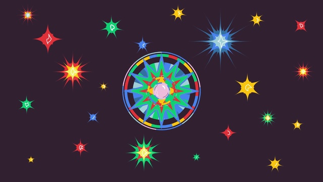 Video Reference: Light, Organism, Font, Visual effect lighting, Art, Symmetry, Circle, Pattern, Electric blue, Technology