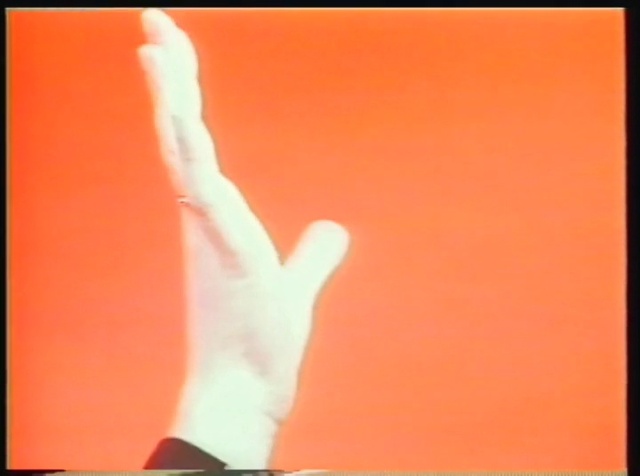 Video Reference: Paint, Gesture, Rectangle, Art, Wrist, Thumb, Painting, Tints and shades, Sign language, Display device