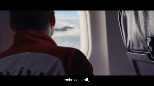 Video Reference: Sleeve, Sky, Air travel, Font, Darkness, Aircraft, Aerospace manufacturer, Travel, Wing, Airline